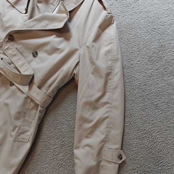 Vintage Christian Dior Monsieur 46 XL Classic Beige Trench Coat - Picture 4 of 16